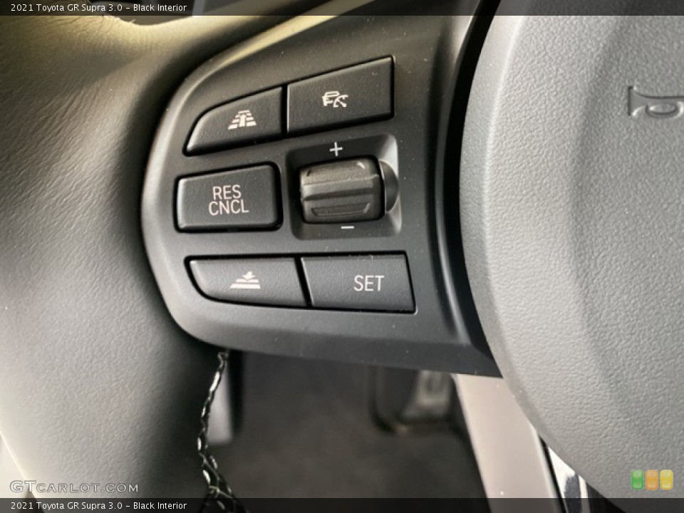 Black Interior Steering Wheel for the 2021 Toyota GR Supra 3.0 #140985043