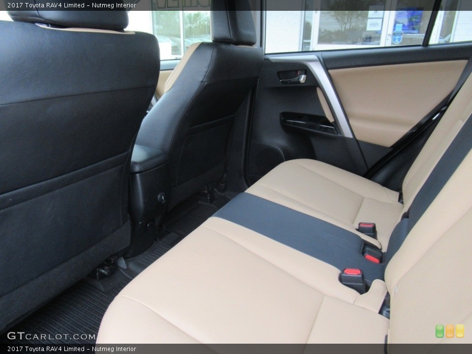 Nutmeg Interior Rear Seat for the 2017 Toyota RAV4 Limited #140985103