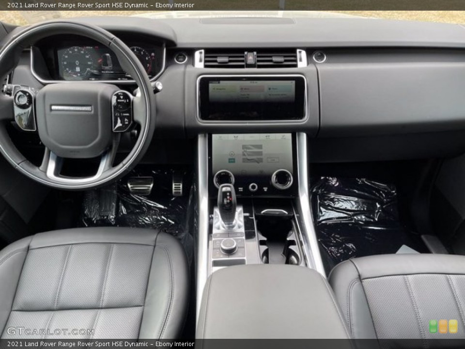 Ebony Interior Dashboard for the 2021 Land Rover Range Rover Sport HSE Dynamic #140987250