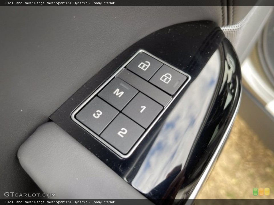 Ebony Interior Controls for the 2021 Land Rover Range Rover Sport HSE Dynamic #140987463
