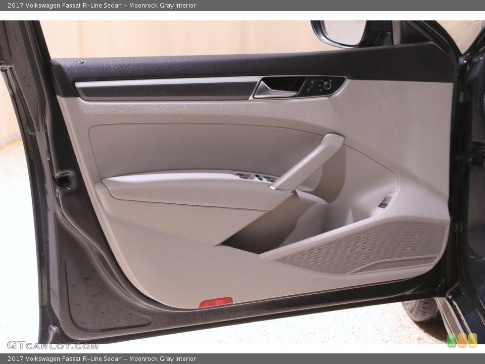Moonrock Gray Interior Door Panel for the 2017 Volkswagen Passat R-Line Sedan #140987751
