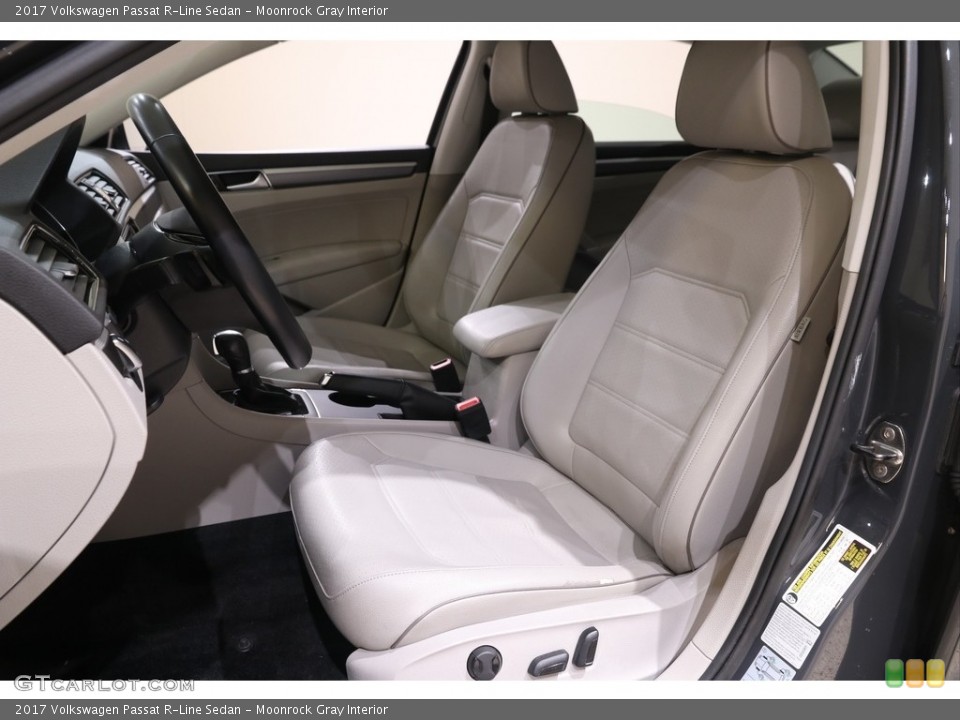 Moonrock Gray Interior Front Seat for the 2017 Volkswagen Passat R-Line Sedan #140987772
