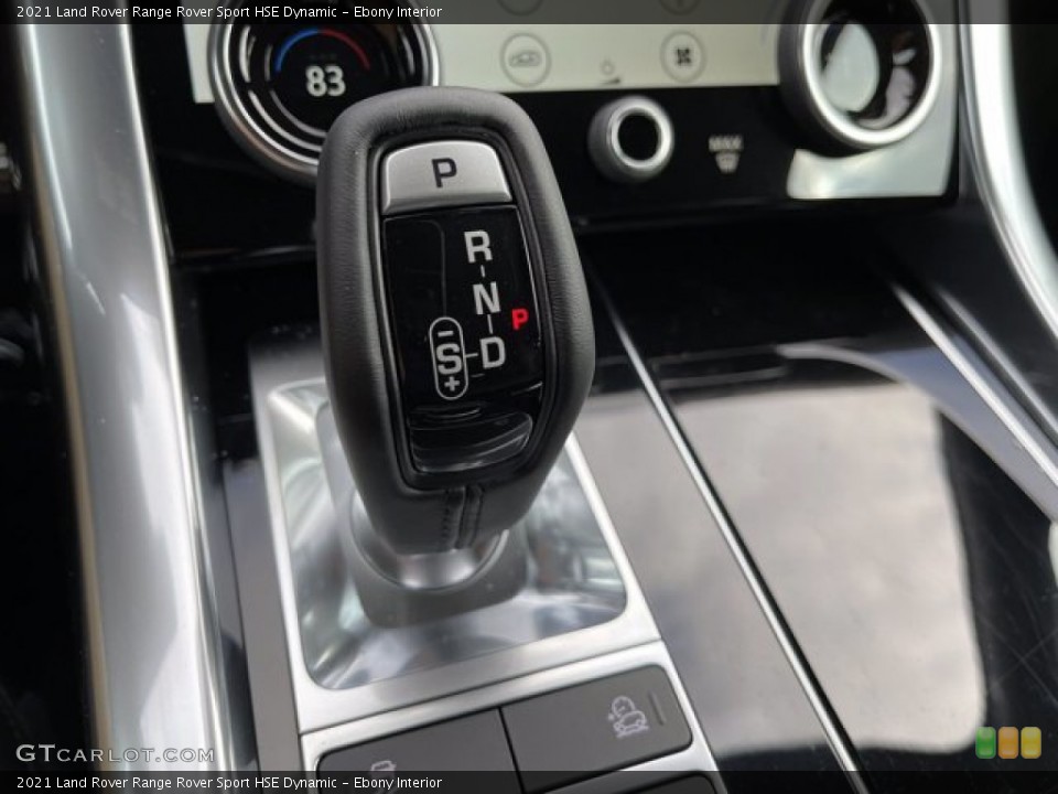 Ebony Interior Transmission for the 2021 Land Rover Range Rover Sport HSE Dynamic #140987775