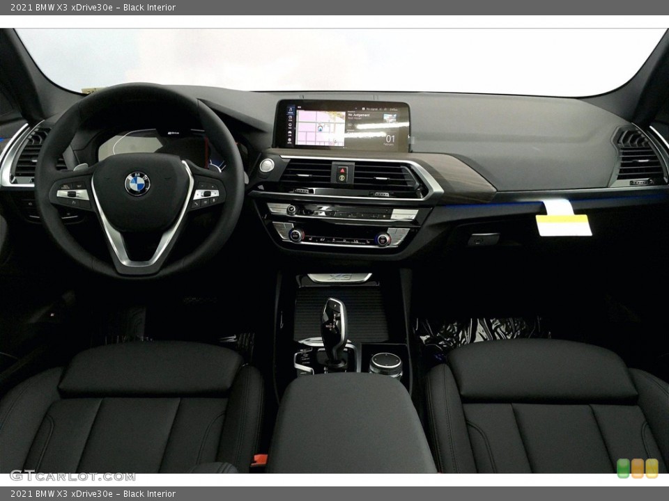 Black Interior Dashboard for the 2021 BMW X3 xDrive30e #140987781
