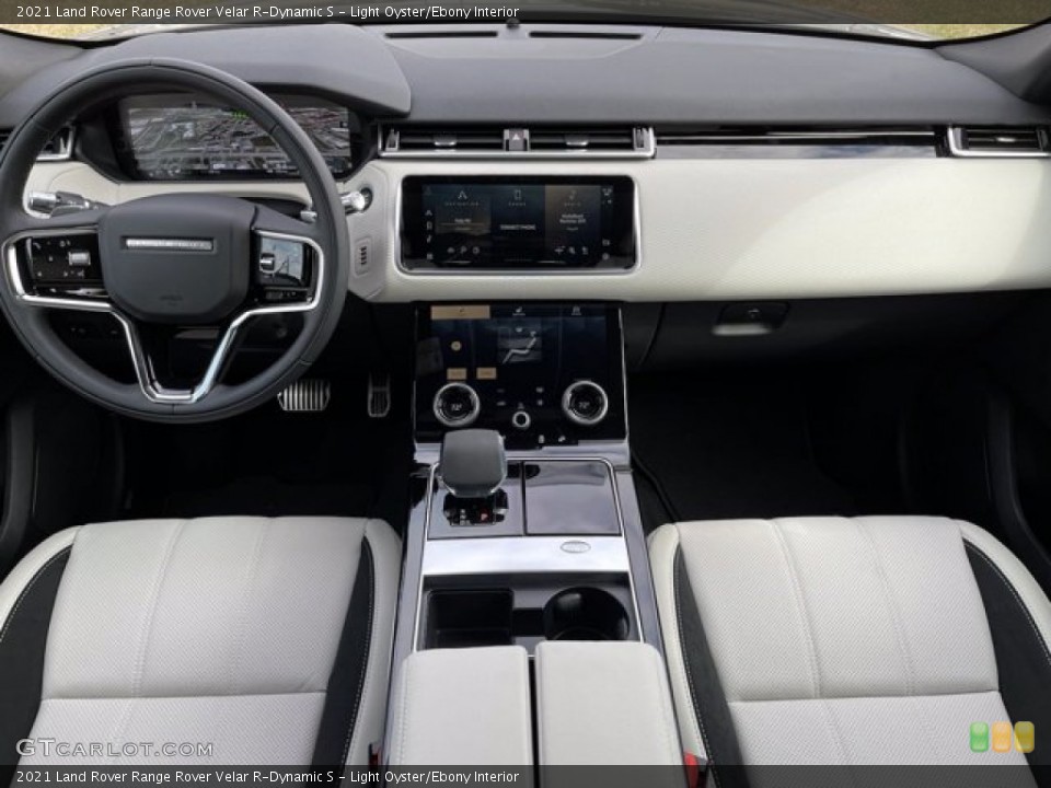 Light Oyster/Ebony Interior Dashboard for the 2021 Land Rover Range Rover Velar R-Dynamic S #140987982