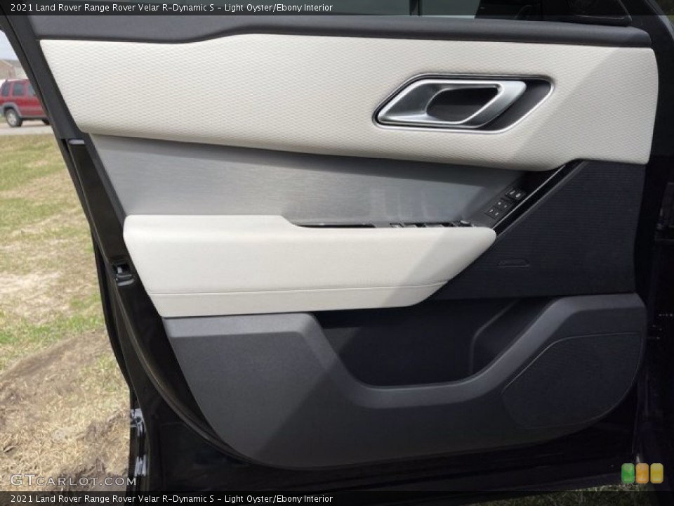 Light Oyster/Ebony Interior Door Panel for the 2021 Land Rover Range Rover Velar R-Dynamic S #140988165
