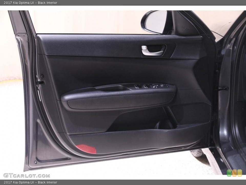 Black Interior Door Panel for the 2017 Kia Optima LX #140989605