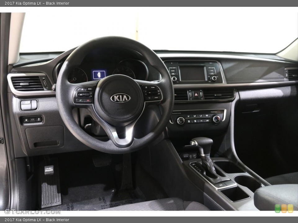 Black Interior Dashboard for the 2017 Kia Optima LX #140989650