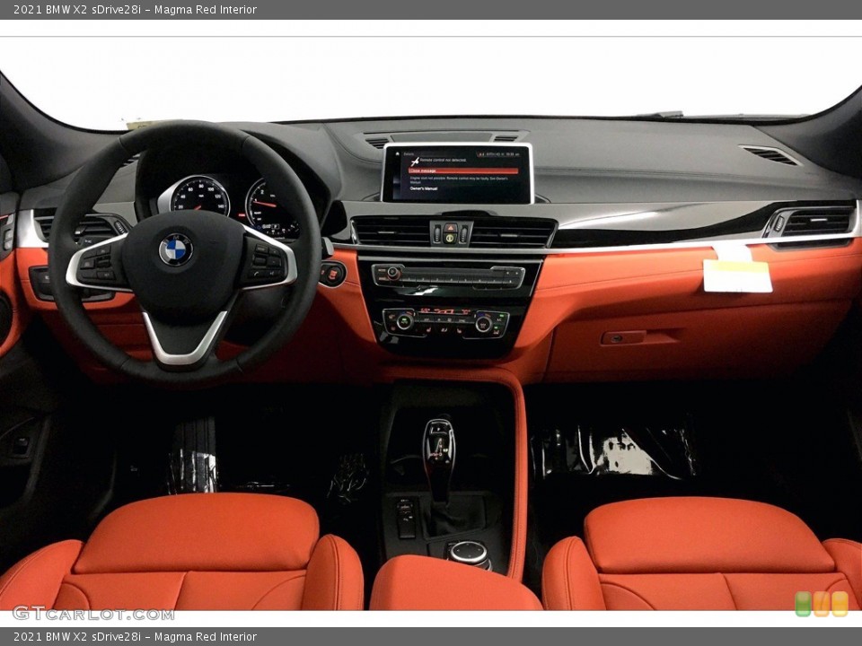 Magma Red Interior Photo for the 2021 BMW X2 sDrive28i #140989767