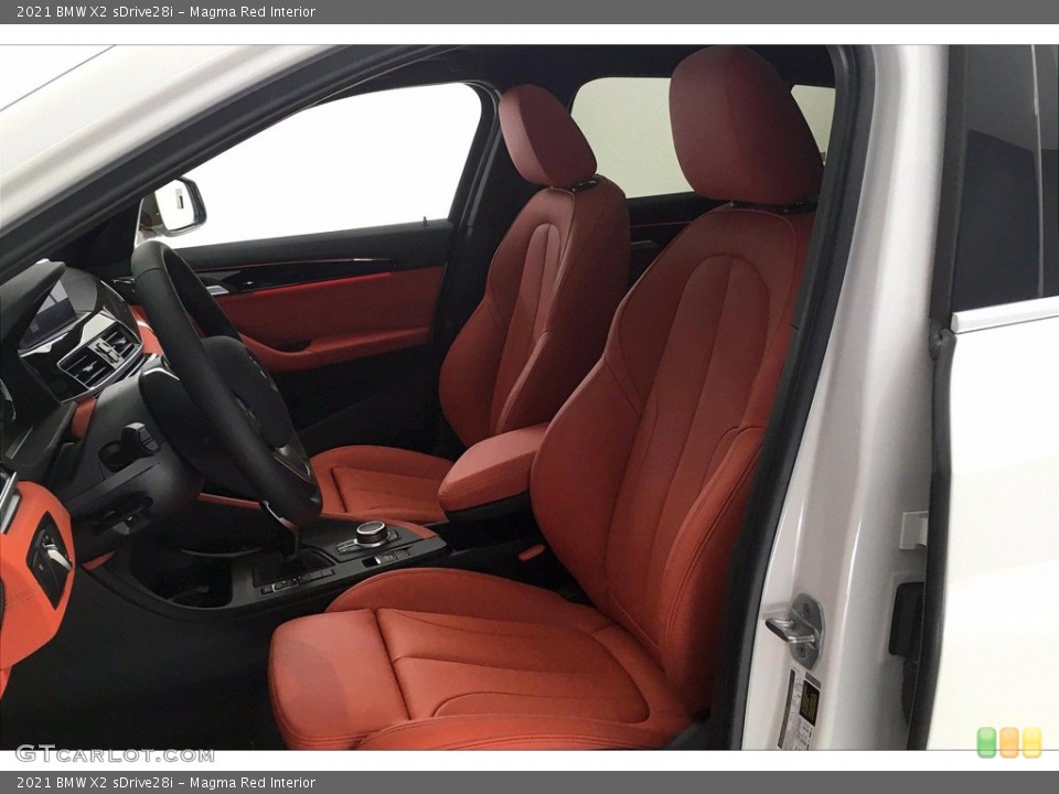 Magma Red 2021 BMW X2 Interiors