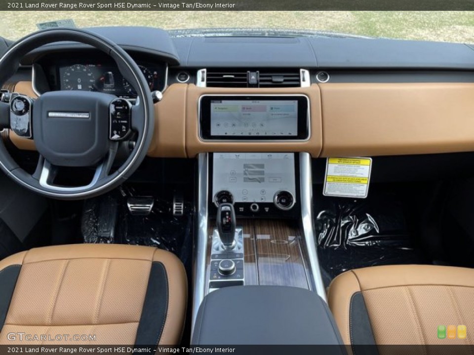 Vintage Tan/Ebony Interior Dashboard for the 2021 Land Rover Range Rover Sport HSE Dynamic #140991993