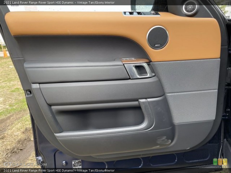 Vintage Tan/Ebony Interior Door Panel for the 2021 Land Rover Range Rover Sport HSE Dynamic #140992167