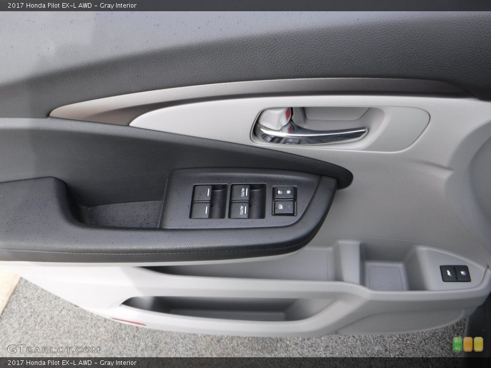 Gray Interior Door Panel for the 2017 Honda Pilot EX-L AWD #140992230