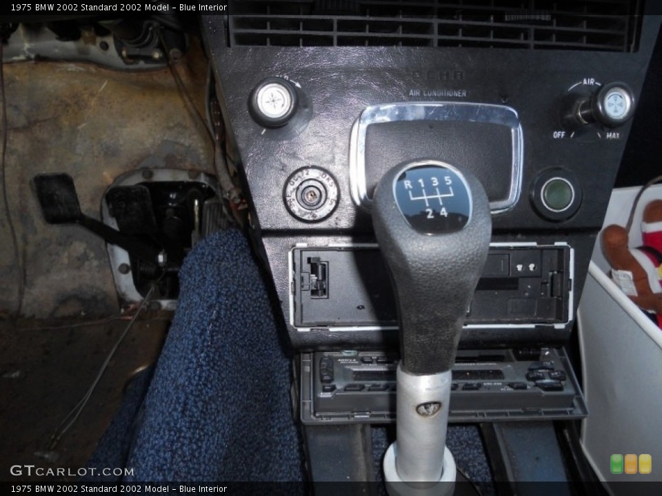 Blue Interior Transmission for the 1975 BMW 2002  #140994531