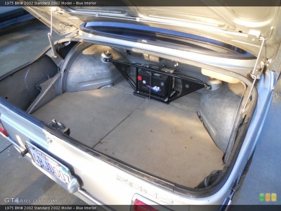 Blue Interior Trunk for the 1975 BMW 2002  #140994570