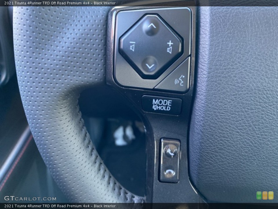 Black Interior Steering Wheel for the 2021 Toyota 4Runner TRD Off Road Premium 4x4 #140996451