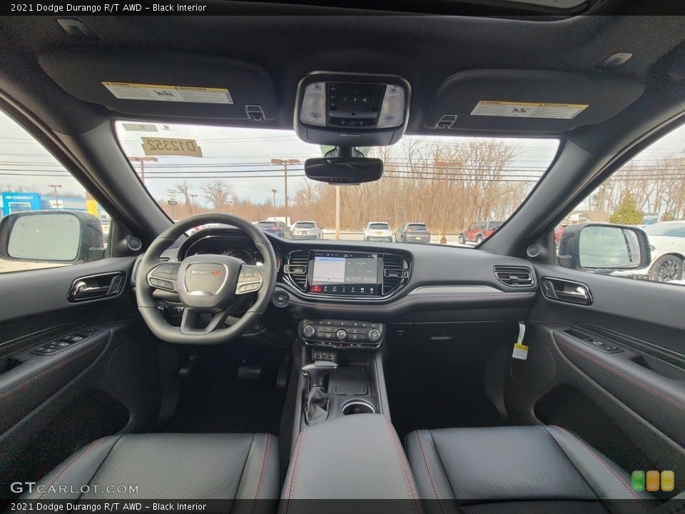 Black Interior Photo for the 2021 Dodge Durango R/T AWD #141001105