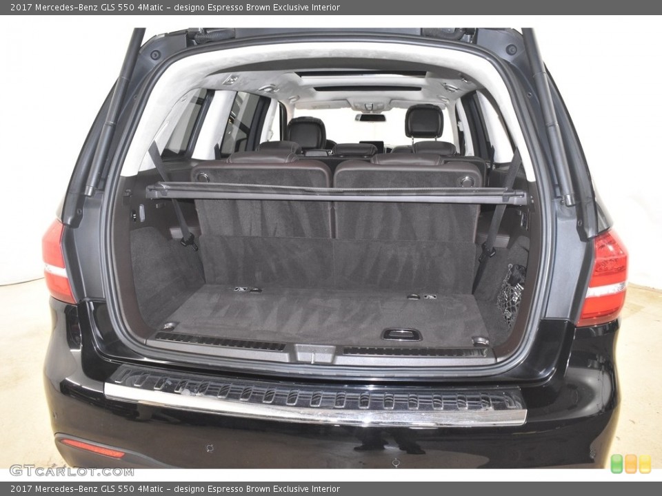 designo Espresso Brown Exclusive Interior Trunk for the 2017 Mercedes-Benz GLS 550 4Matic #141001738