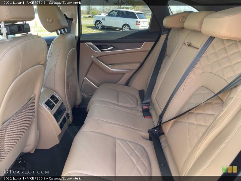 Caraway/Ebony Interior Rear Seat for the 2021 Jaguar F-PACE P250 S #141009280