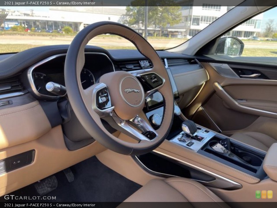 Caraway/Ebony Interior Dashboard for the 2021 Jaguar F-PACE P250 S #141009496