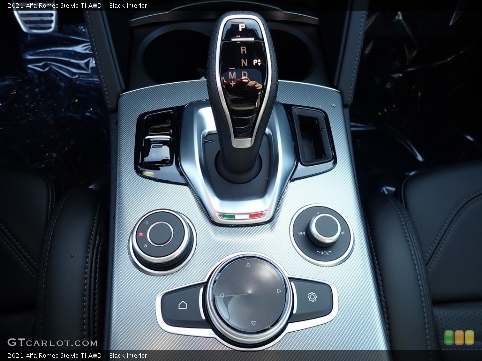 Black Interior Transmission for the 2021 Alfa Romeo Stelvio Ti AWD #141012149