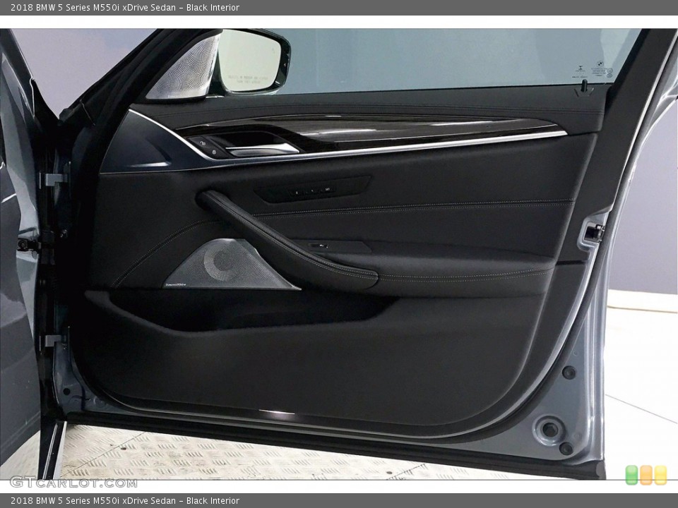 Black Interior Door Panel for the 2018 BMW 5 Series M550i xDrive Sedan #141012524