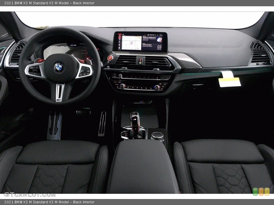 Black Interior Dashboard for the 2021 BMW X3 M  #141014568