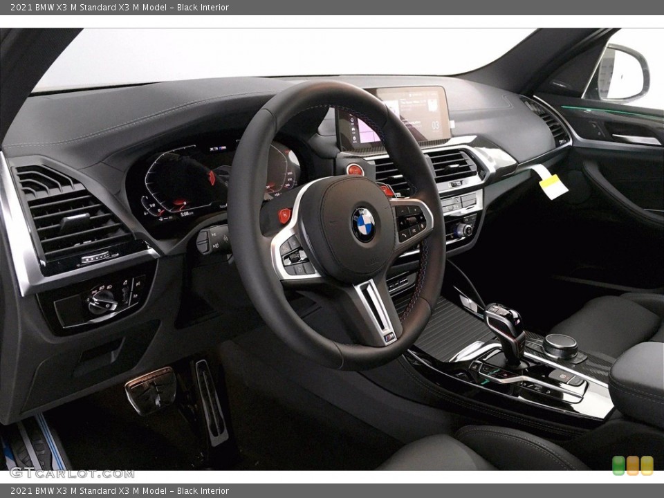 Black Interior Front Seat for the 2021 BMW X3 M  #141014619