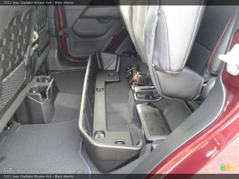 Black Interior Rear Seat for the 2021 Jeep Gladiator Mojave 4x4 #141014673
