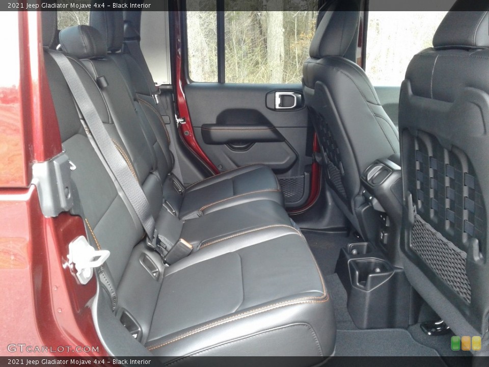 Black Interior Rear Seat for the 2021 Jeep Gladiator Mojave 4x4 #141014703