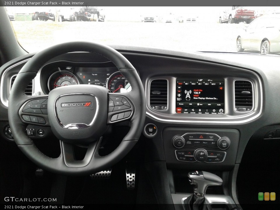 Black Interior Dashboard for the 2021 Dodge Charger Scat Pack #141016143