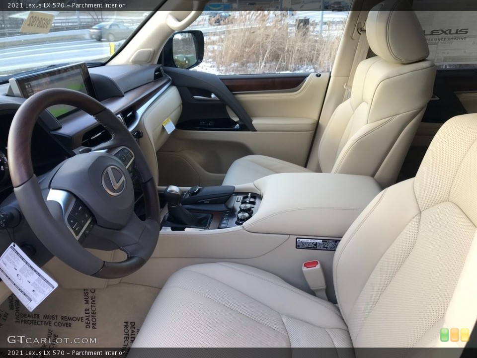 Parchment 2021 Lexus LX Interiors