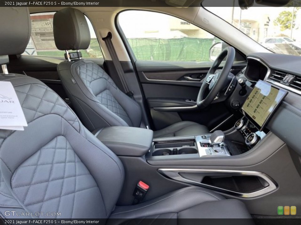 Ebony/Ebony Interior Front Seat for the 2021 Jaguar F-PACE P250 S #141026675