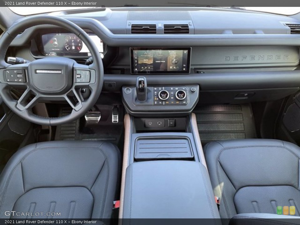 Ebony Interior Photo for the 2021 Land Rover Defender 110 X #141027283