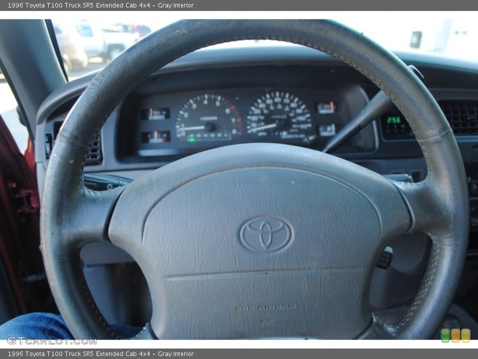 Gray Interior Steering Wheel for the 1996 Toyota T100 Truck SR5 Extended Cab 4x4 #141028894