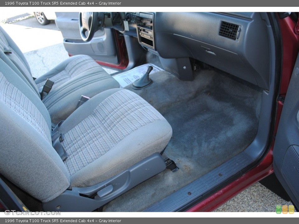 Gray Interior Front Seat for the 1996 Toyota T100 Truck SR5 Extended Cab 4x4 #141029008