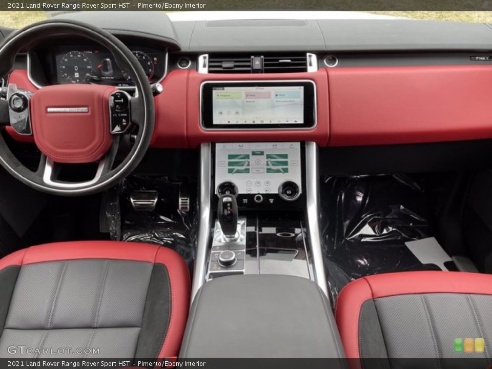 Pimento/Ebony Interior Dashboard for the 2021 Land Rover Range Rover Sport HST #141031619