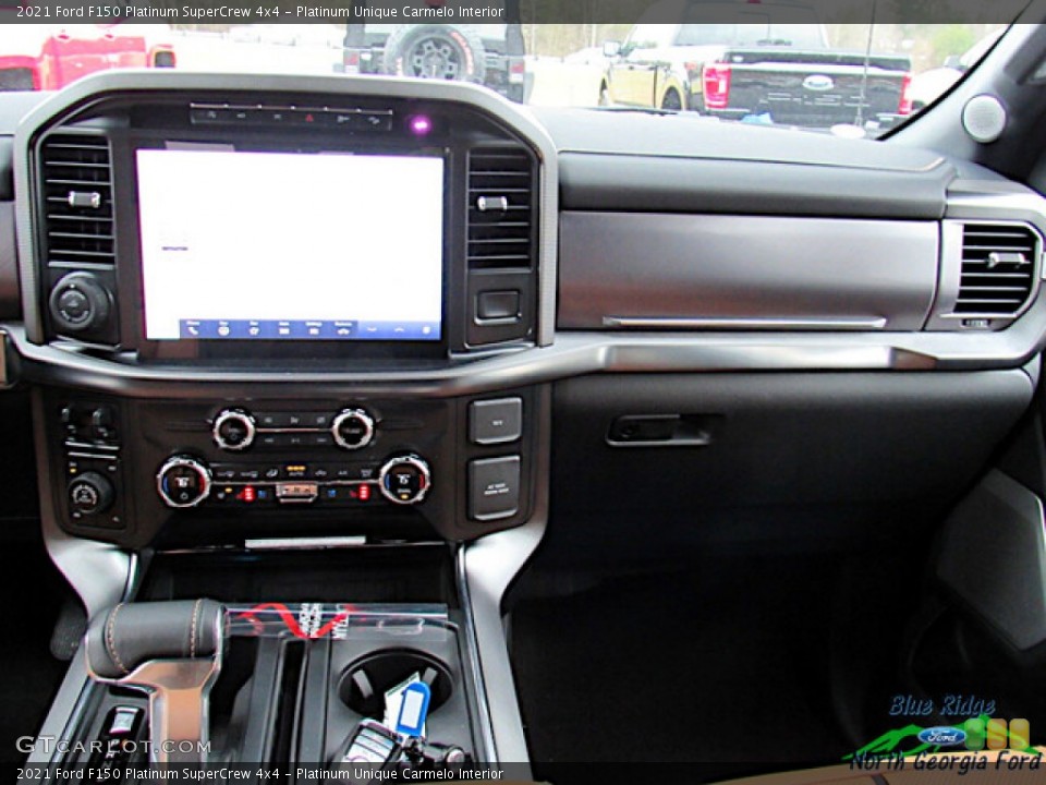 Platinum Unique Carmelo Interior Dashboard for the 2021 Ford F150 Platinum SuperCrew 4x4 #141031751