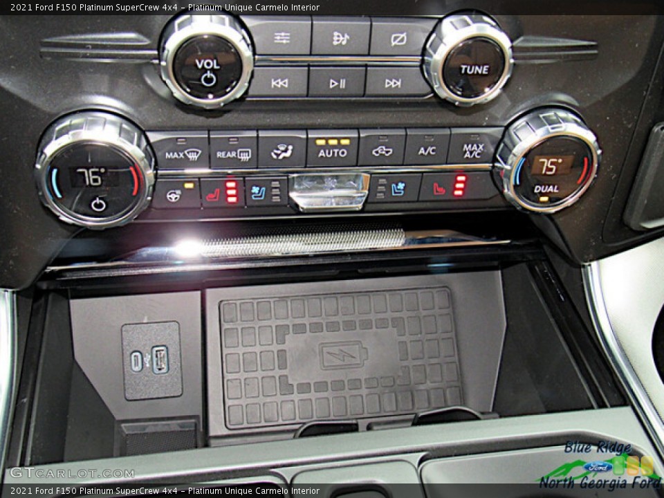 Platinum Unique Carmelo Interior Controls for the 2021 Ford F150 Platinum SuperCrew 4x4 #141031916