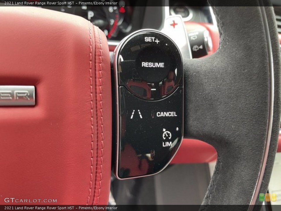 Pimento/Ebony Interior Steering Wheel for the 2021 Land Rover Range Rover Sport HST #141031970