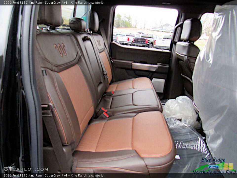 King Ranch Java Interior Rear Seat for the 2021 Ford F150 King Ranch SuperCrew 4x4 #141033365