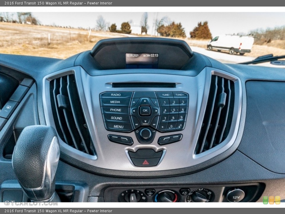 Pewter Interior Controls for the 2016 Ford Transit 150 Wagon XL MR Regular #141038450