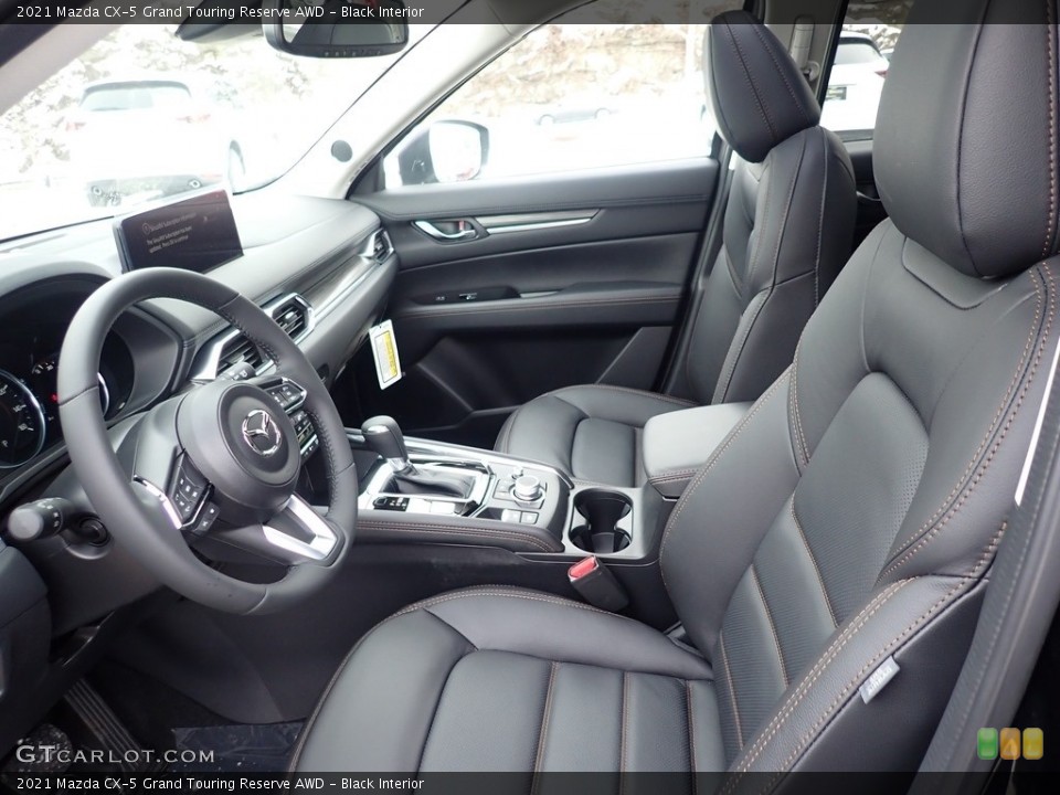 Black Interior Photo for the 2021 Mazda CX-5 Grand Touring Reserve AWD #141046731