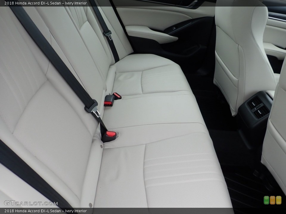 Ivory Interior Rear Seat for the 2018 Honda Accord EX-L Sedan #141047124