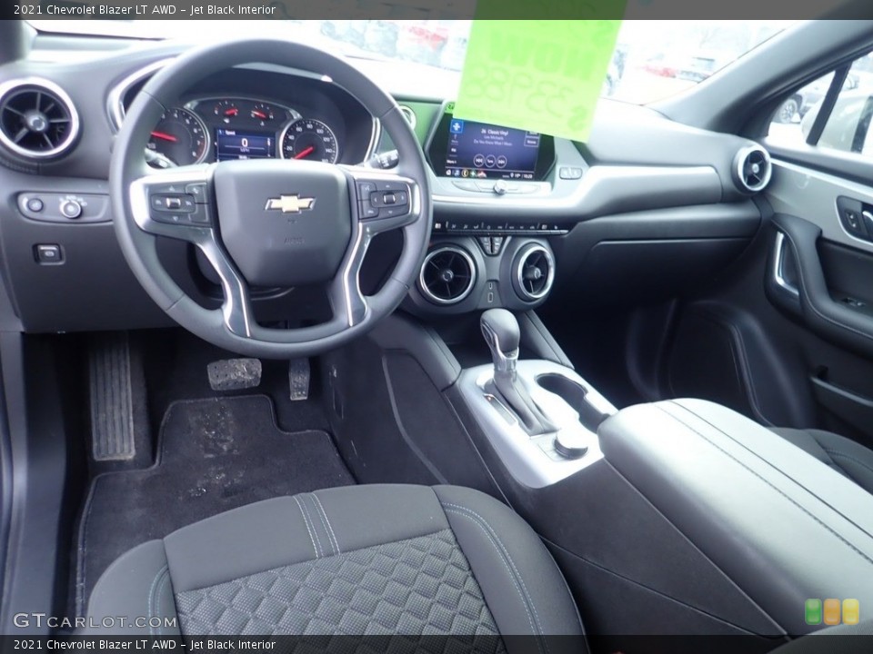 Jet Black Interior Front Seat for the 2021 Chevrolet Blazer LT AWD #141047712