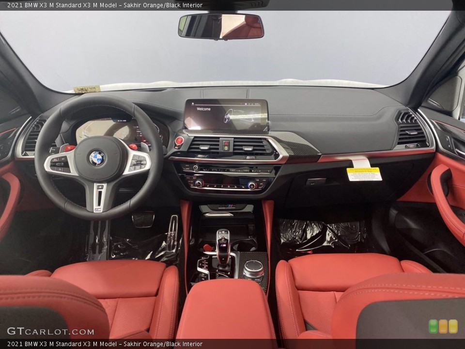 Sakhir Orange/Black Interior Photo for the 2021 BMW X3 M  #141054121