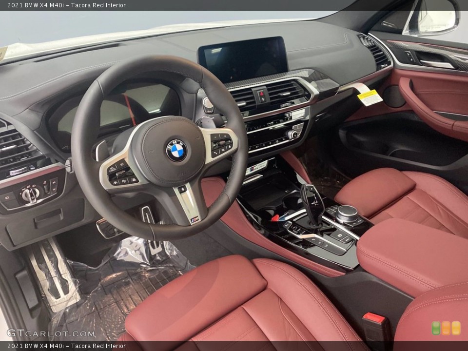 Tacora Red Interior Photo for the 2021 BMW X4 M40i #141054768