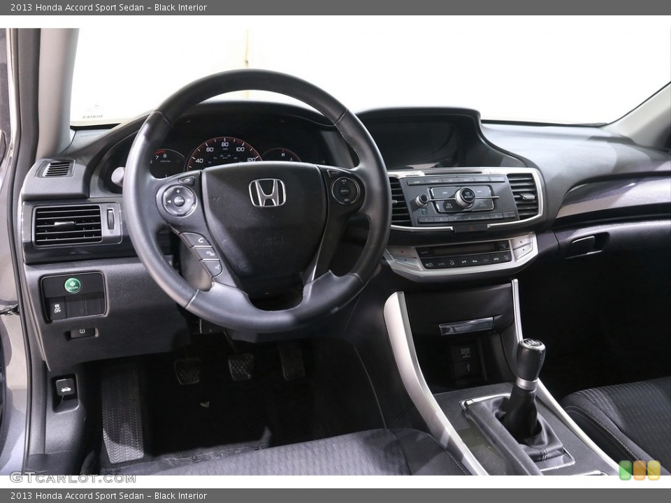 Black Interior Dashboard for the 2013 Honda Accord Sport Sedan #141063212