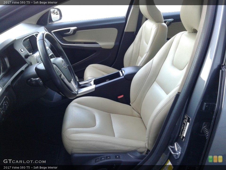 Soft Beige Interior Photo for the 2017 Volvo S60 T5 #141064529