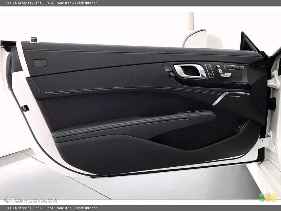 Black Interior Door Panel for the 2018 Mercedes-Benz SL 450 Roadster #141065699